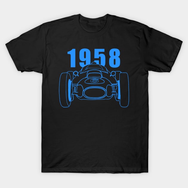 World Motorsport Championship 1958 T-Shirt by DymSportswear